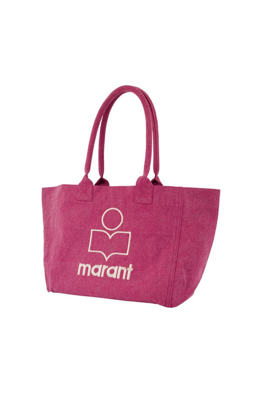 Cabas Yenky Zipped Gz - Isabel Marant - Baumwolle - Rosa