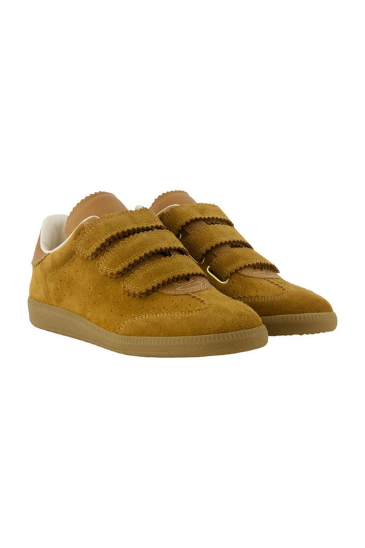 Sneakers Beth Gz - Isabel Marant - Leder - Braun