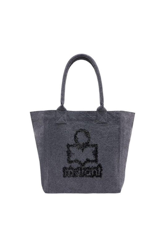 Cabas Small Yenky Gf - Isabel Marant - Baumwolle - Grau