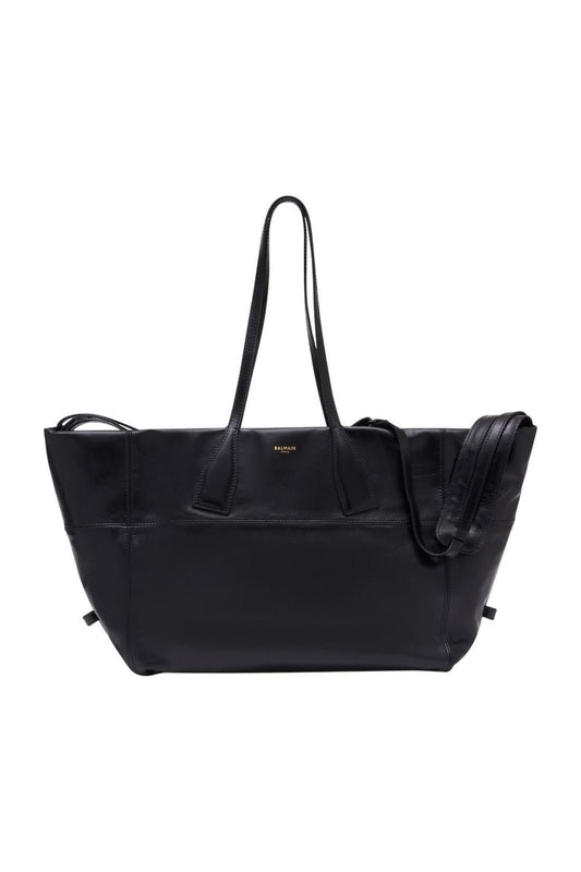 Reisetasche Track Zip - Balmain - Leder - Schwarz