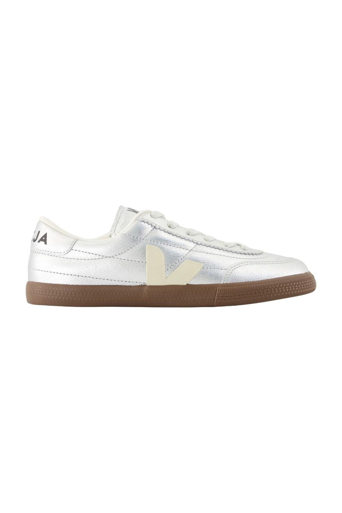 Panenka Sneakers - Veja - Leder - Silber