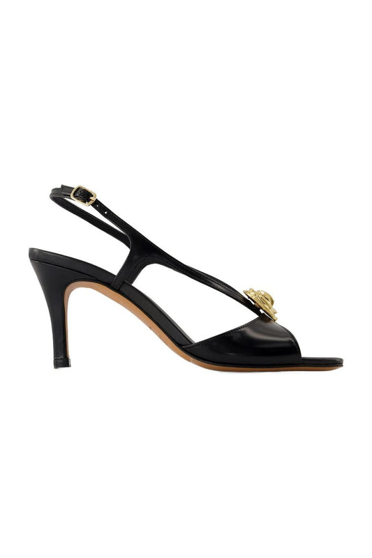 Rosa Sandalen - Rouje - Leder - Schwarz