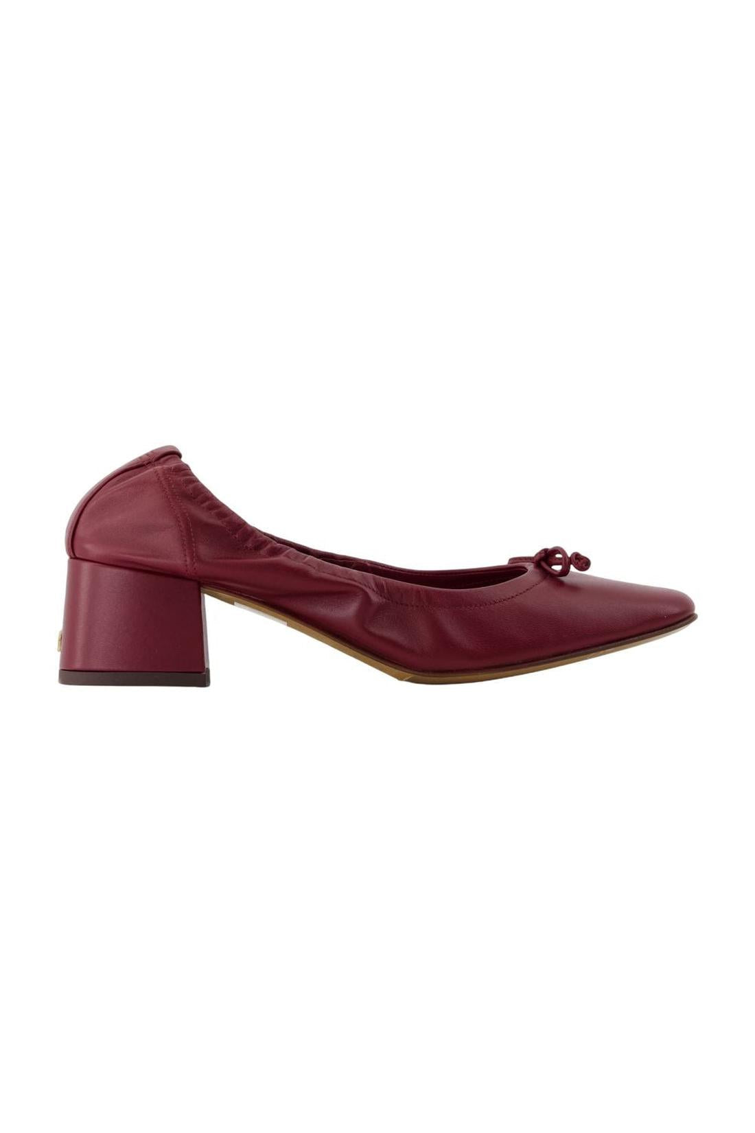 Pumps Nicoise - Rouje - Leder - Bordeaux