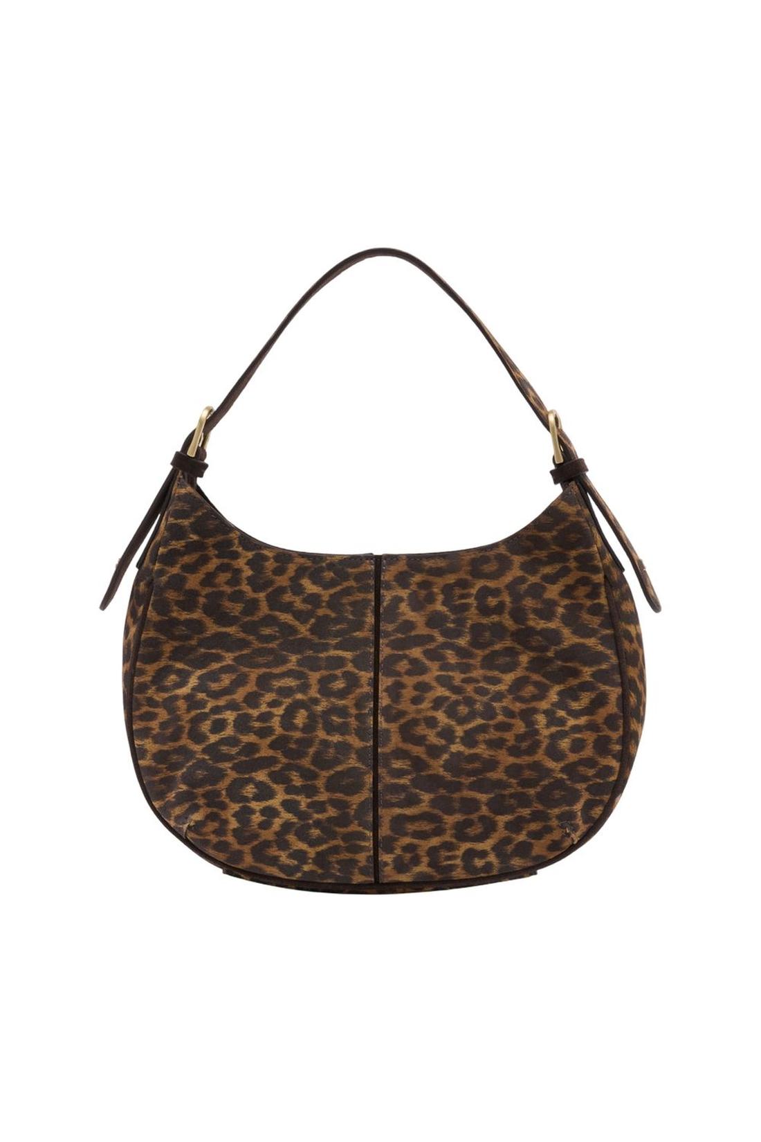 Frenchy Schultertasche - Rouje - Leder - Braun