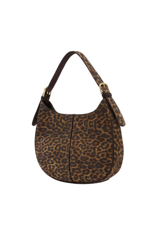 Frenchy Schultertasche - Rouje - Leder - Braun