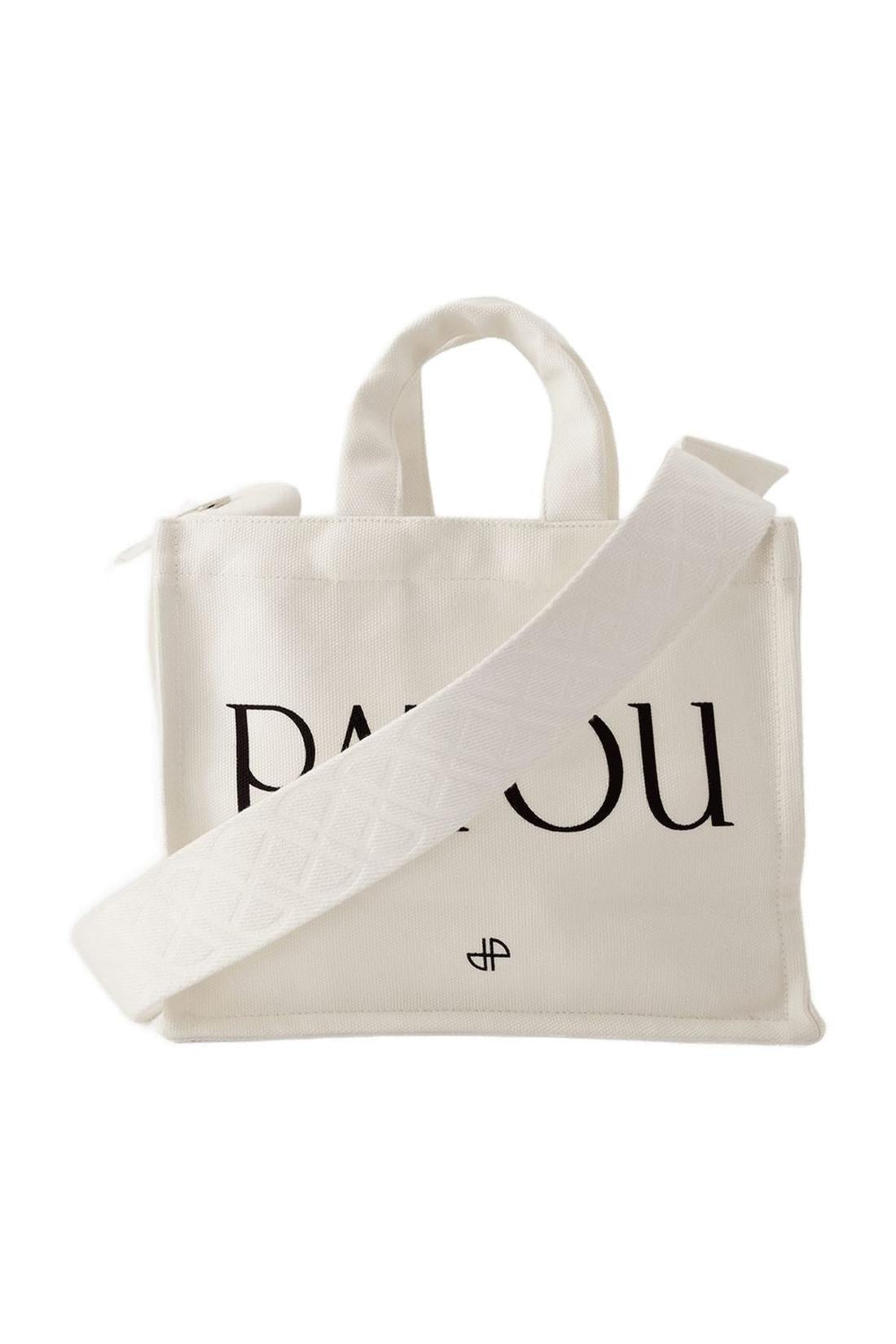 Tote Bag Patou Small - Patou - Baumwolle - Creme