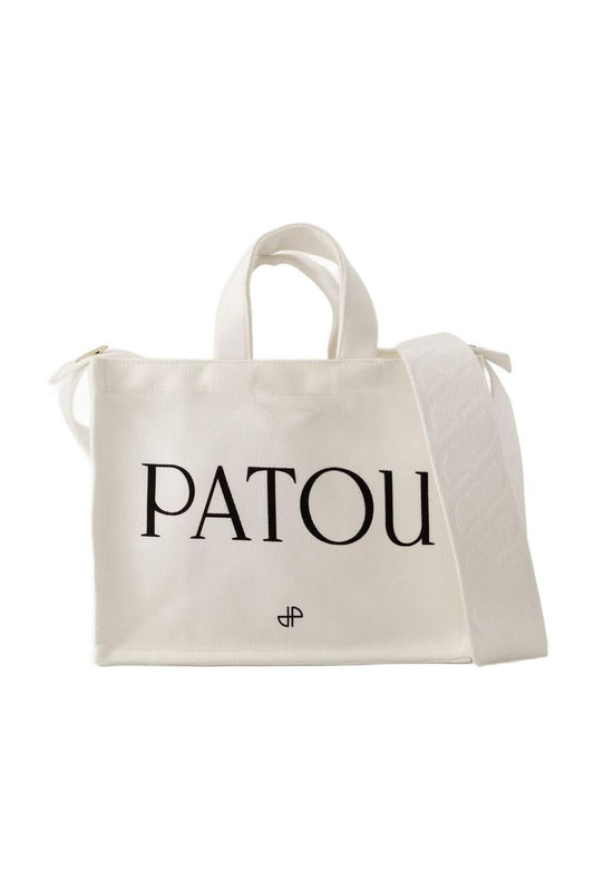 Tote Bag Patou Small - Patou - Baumwolle - Creme