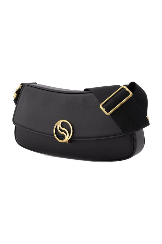 Kleine Kettentasche in Schwarz