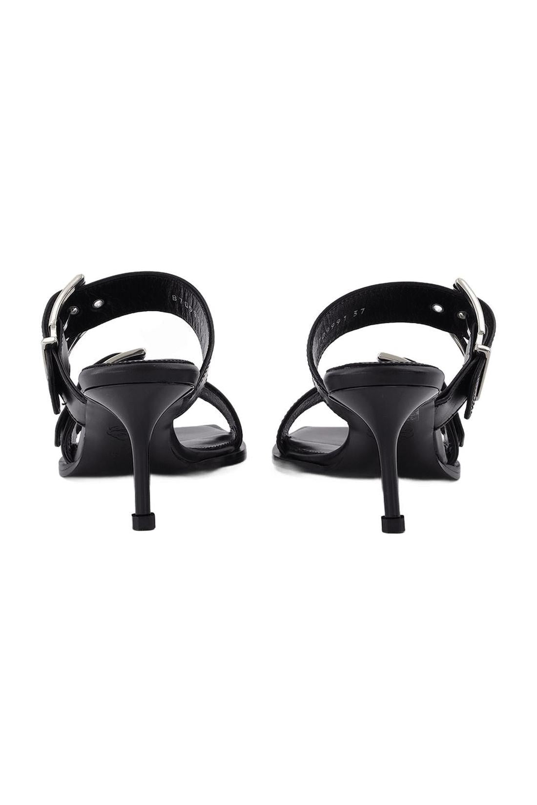 Lederpumps Weiß / Silber