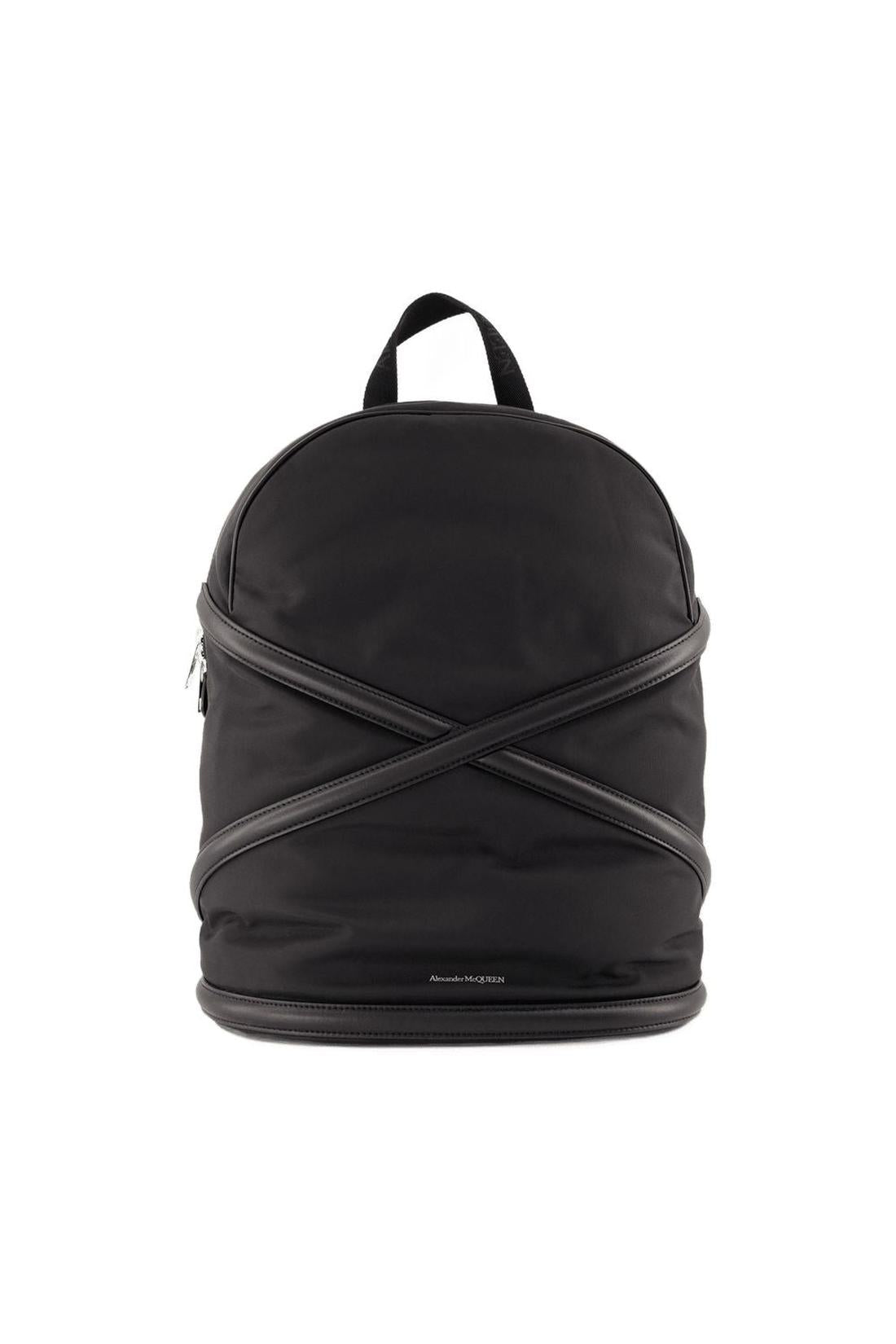 Backpack - Alexander Mcqueen - Black - Leather