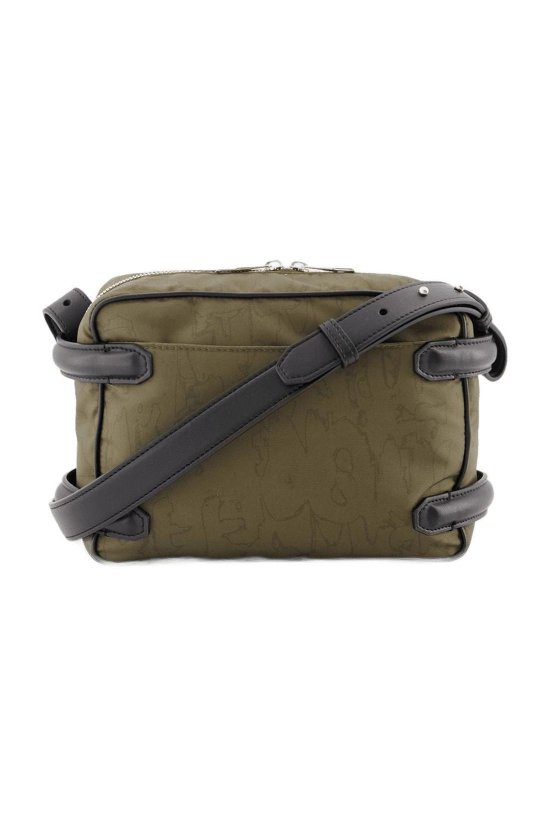 Tasche Camera Harness - Alexander McQueen - Nylon - Khaki