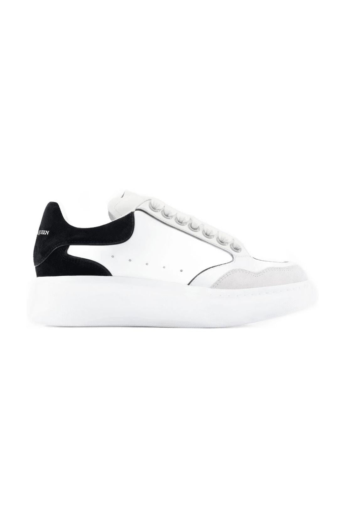 Oversized Sneakers - Alexander Mcqueen - Leder - Grau