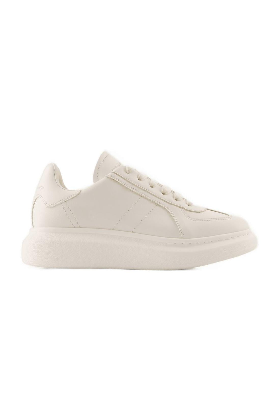 Oversized Sneakers - Alexander Mcqueen - White - Leather