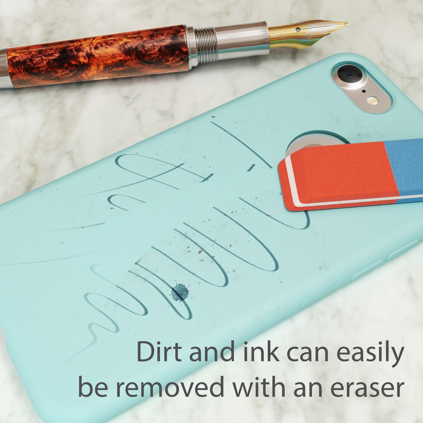 Apple iPhone 7 Liquid Silicone Phone Case by NALIA, Soft Hard Cover Case, Slim