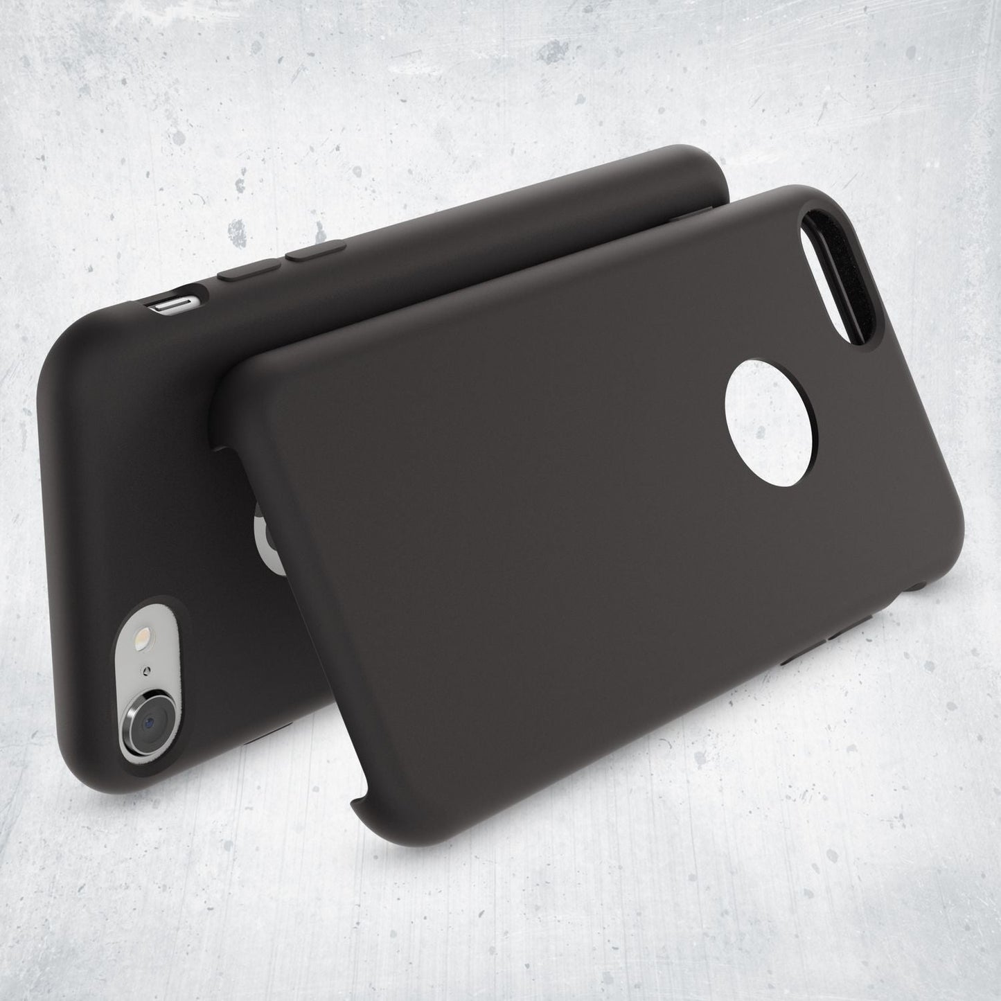 Apple iPhone 8 Liquid Silicone Phone Case by NALIA, Soft Hard Cover Case, Slim