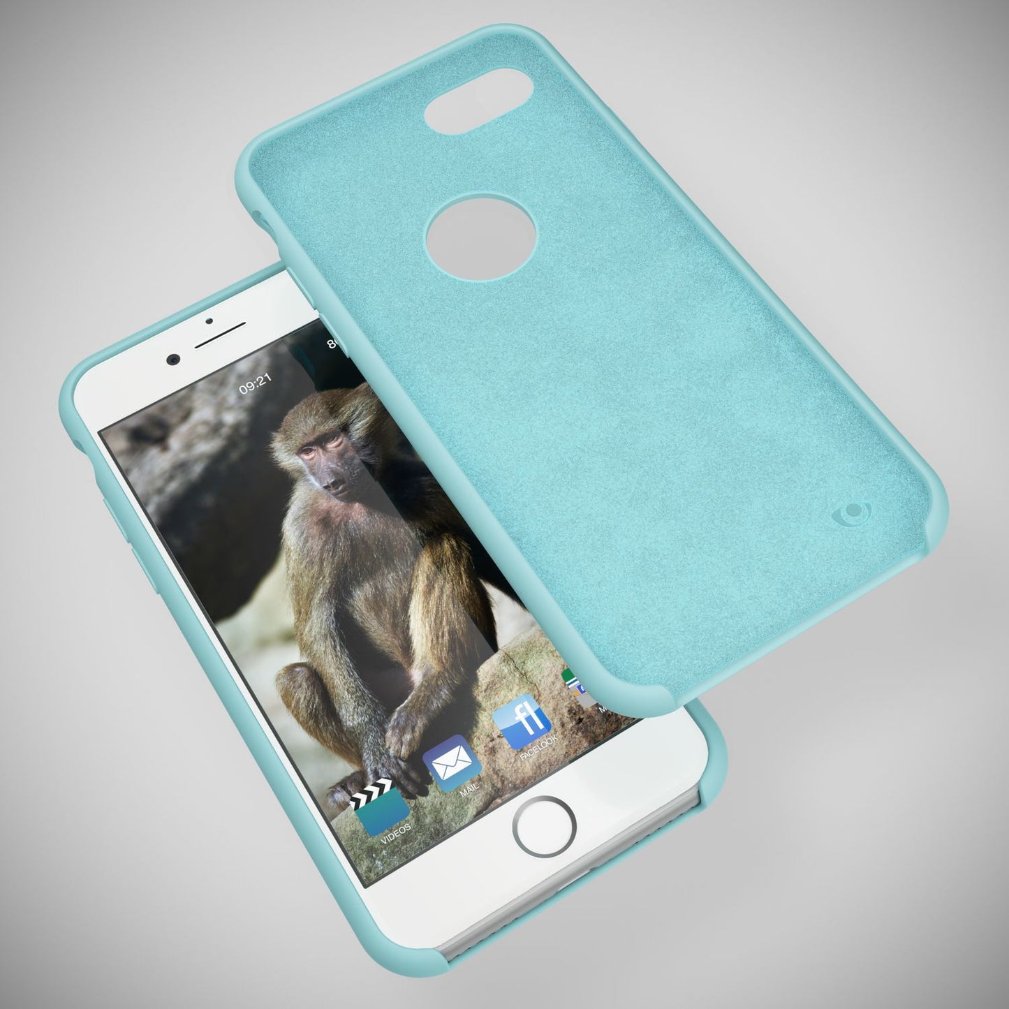 Apple iPhone 8 Liquid Silicone Phone Case by NALIA, Soft Hard Cover Case, Slim