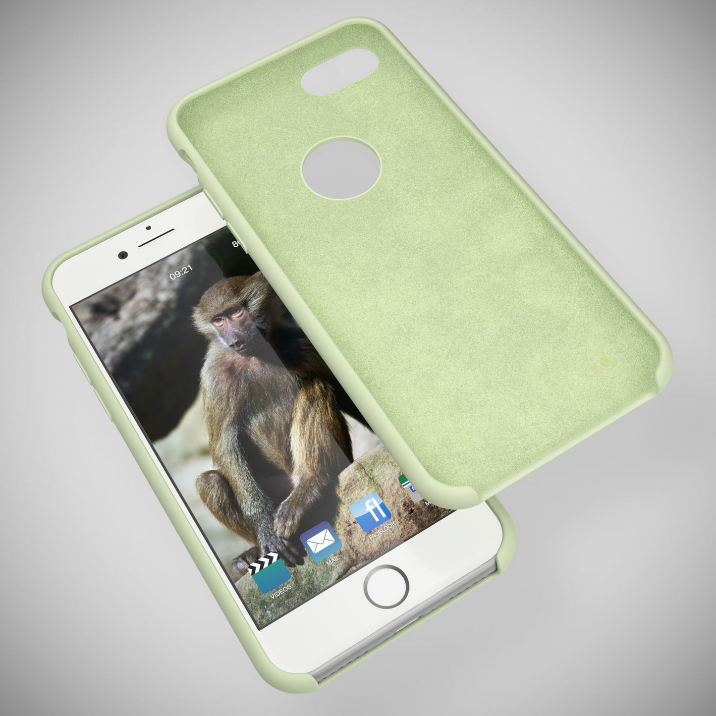 Apple iPhone 8 Liquid Silicone Phone Case by NALIA, Soft Hard Cover Case, Slim