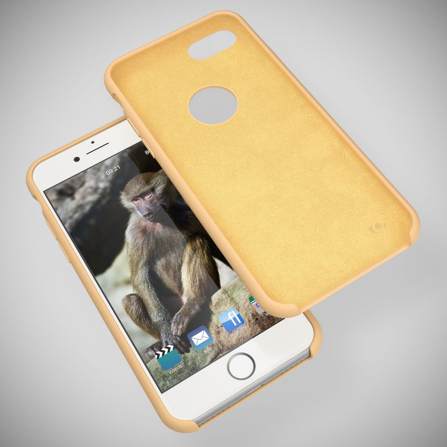 Apple iPhone 8 Liquid Silicone Phone Case by NALIA, Soft Hard Cover Case, Slim