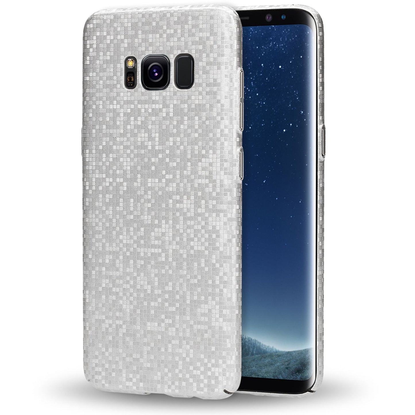 Samsung Galaxy S8 málmhlífarhulstur frá NALIA, Mosaic Cover harðhlíf fyrir síma