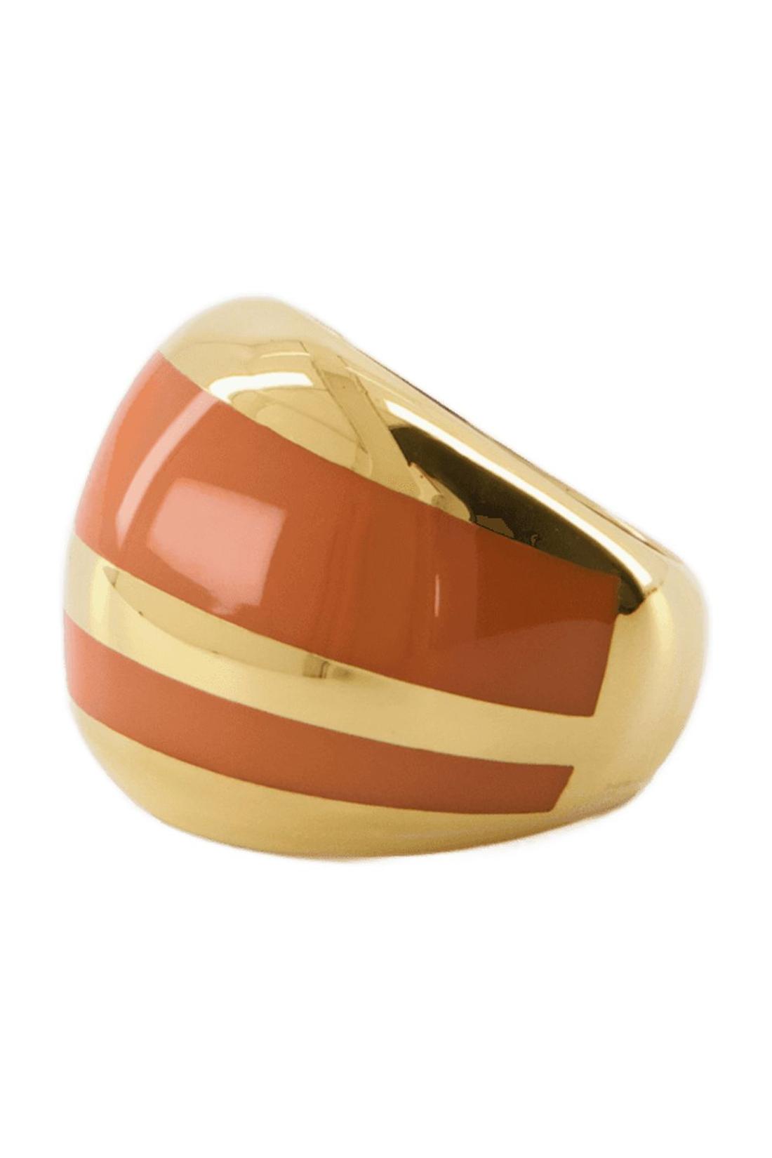 Ring - Aurélie Bidermann - Orange Tamarin - Gold Metal