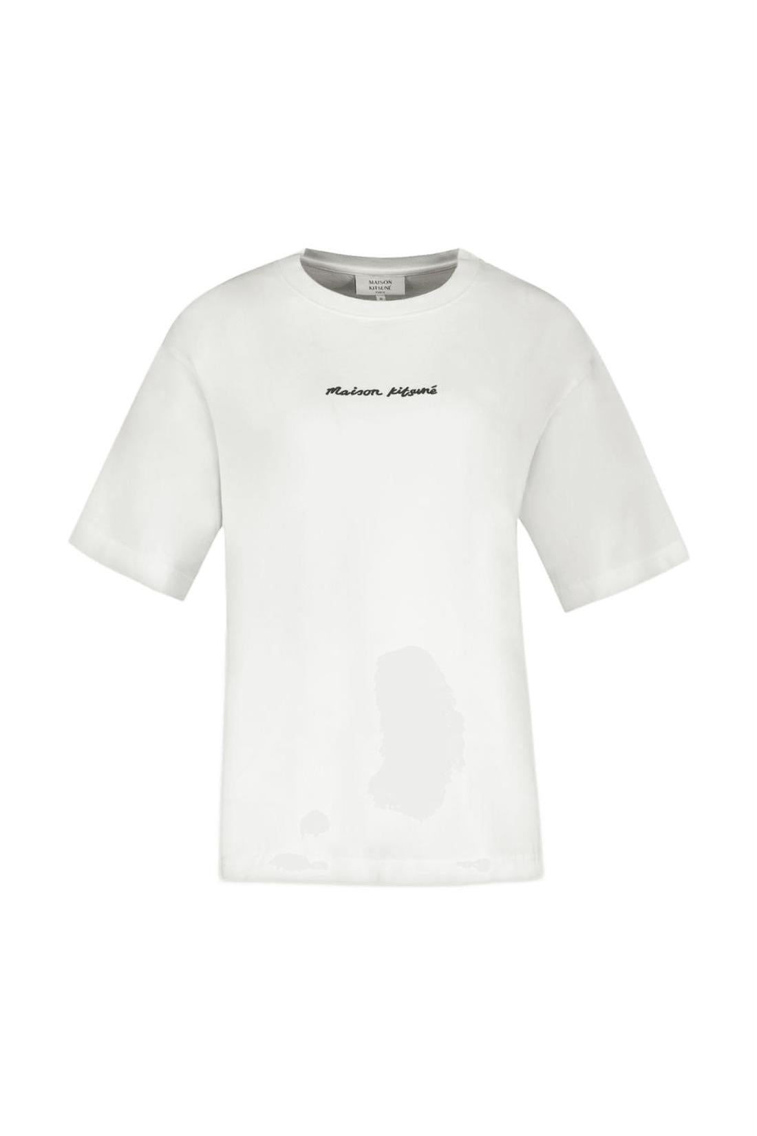 Oversize T-Shirt - Maison Kitsune - Baumwolle - Weiß