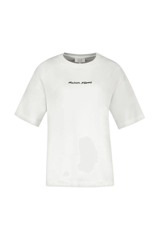 Oversize T-Shirt - Maison Kitsune - Baumwolle - Weiß