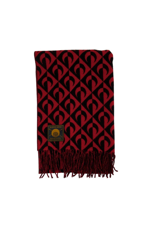 Moon Lozenge Schal - Marine Serre - Wolle - Schwarz