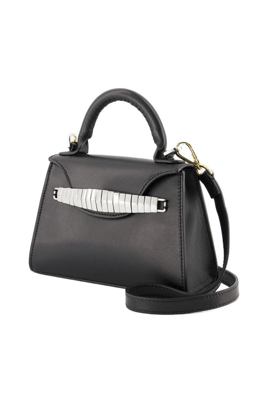 Mini Eva Handbag - Elleme - Black - Leather
