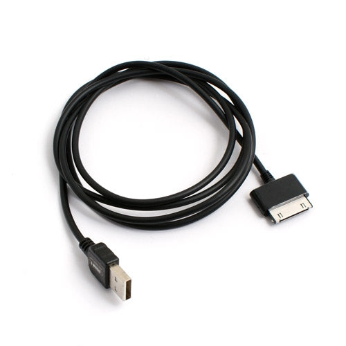 System-S USB gagnasnúra hleðslusnúra fyrir Samsung Galaxy Tab