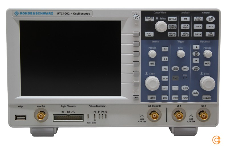 B-Ware Rohde & Schwarz Rtc1 K Com2 Digital Oszilloskop 300 M Hz 2 G Sa/S 2 Mpts 8 Bit