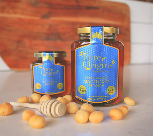 Natural Macadamia Honey 250g – Australian Origin, Raw, Pure