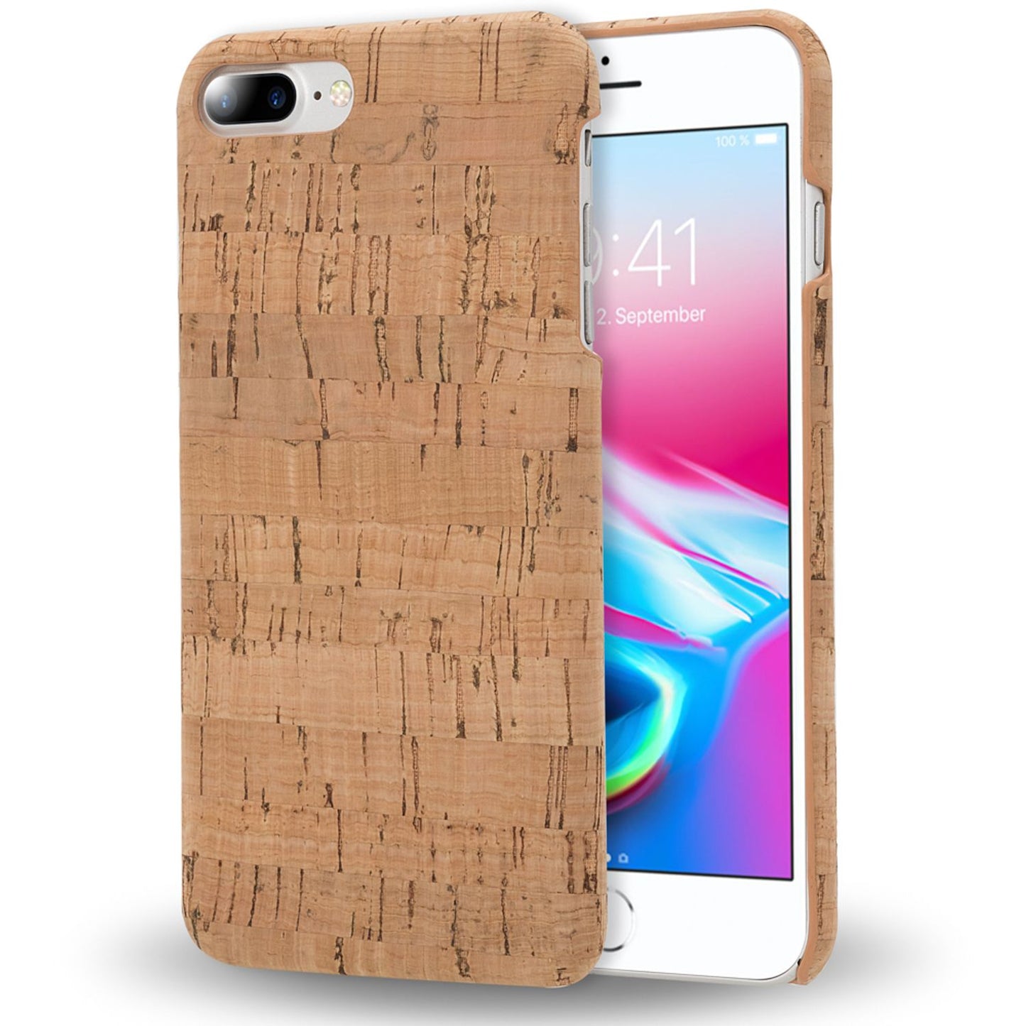 Apple iPhone 8 Plus / 7 Plus  Kork Hülle Handyhülle von NALIA, Hard Case Cover