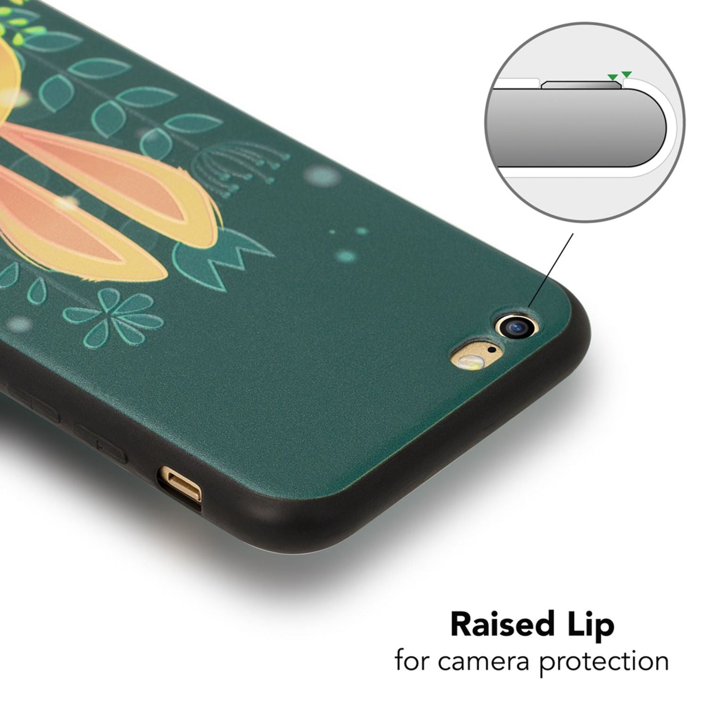 Apple iPhone 6 6s Handy Hülle von NALIA, Slim TPU Silikon Motiv Case Cover Schutz