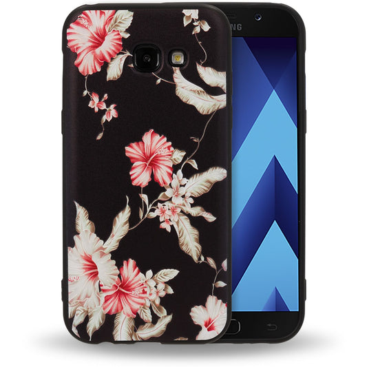 Samsung Galaxy A5 (17) mobile phone case from NALIA, slim TPU silicone motif case cover