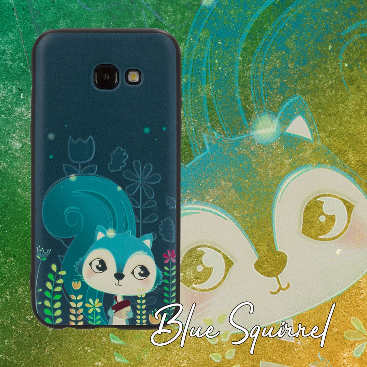 Samsung Galaxy A5 (17) Handy Hülle von NALIA, Slim TPU Silikon Motiv Case Cover