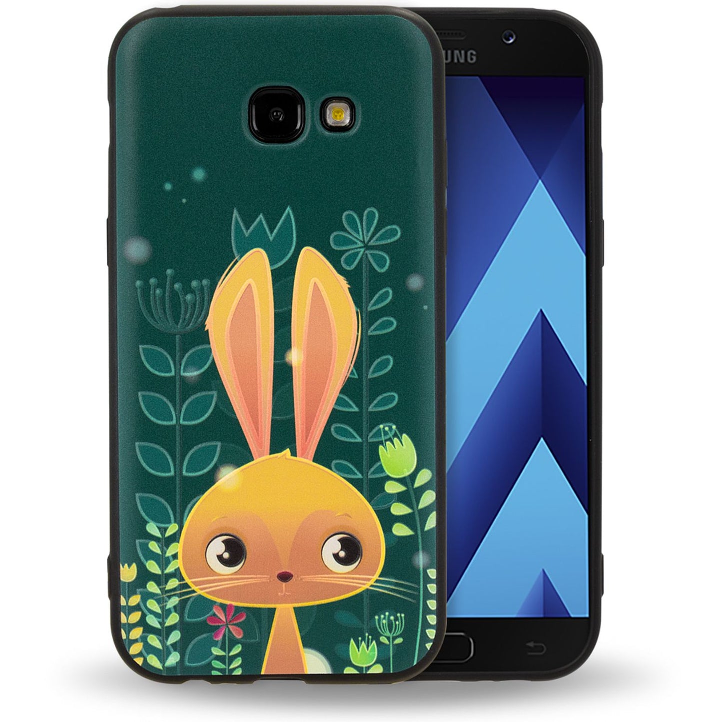 Samsung Galaxy A5 (17) Handy Hülle von NALIA, Slim TPU Silikon Motiv Case Cover