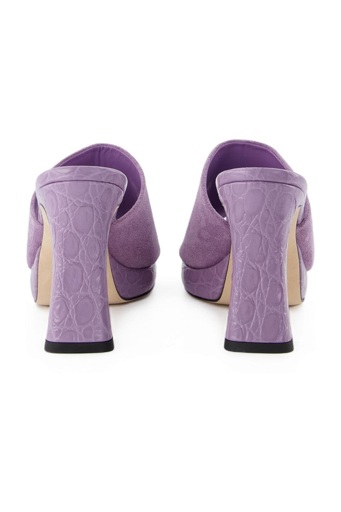 Beliz Mule - By Far - Purple - Leather