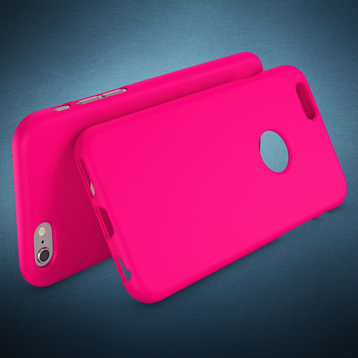 iPhone 6 6S Hülle Handyhülle von NALIA, Ultra Slim TPU Silikon Cover Neon Case