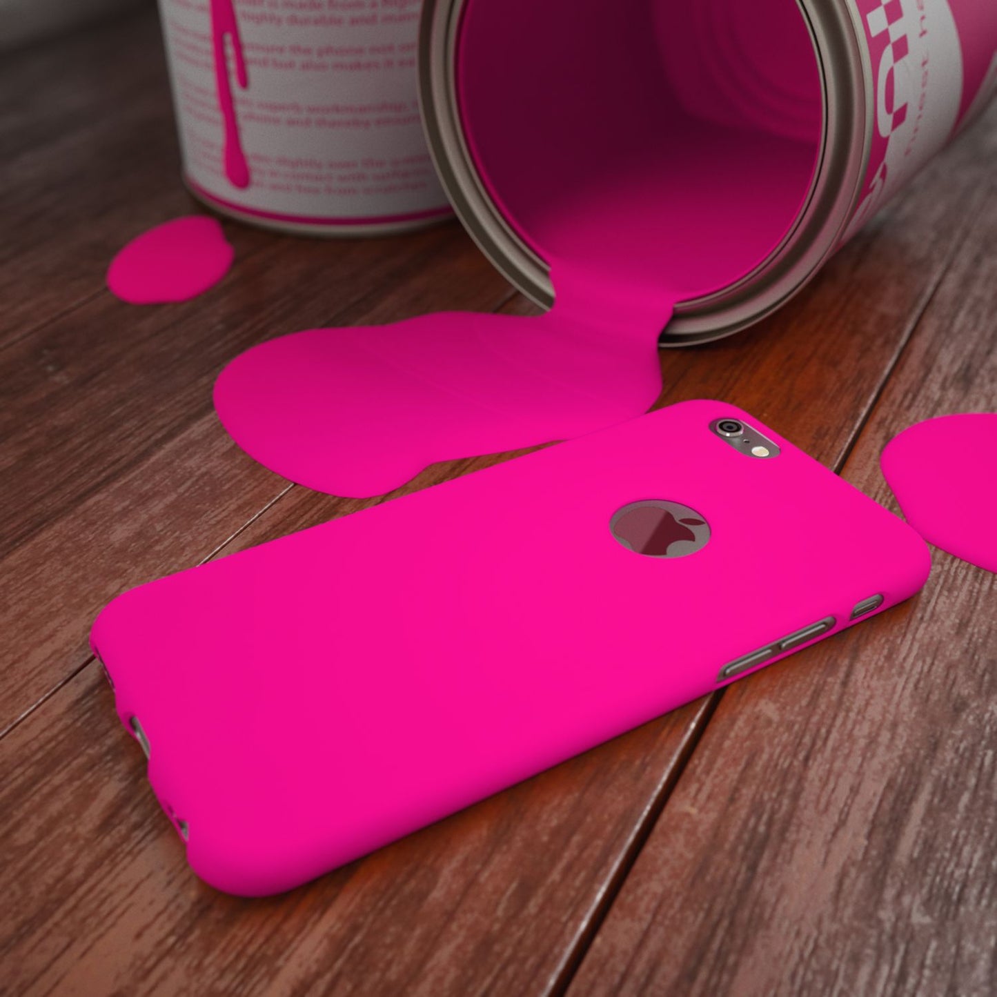 iPhone 6 6S Hülle Handyhülle von NALIA, Ultra Slim TPU Silikon Cover Neon Case