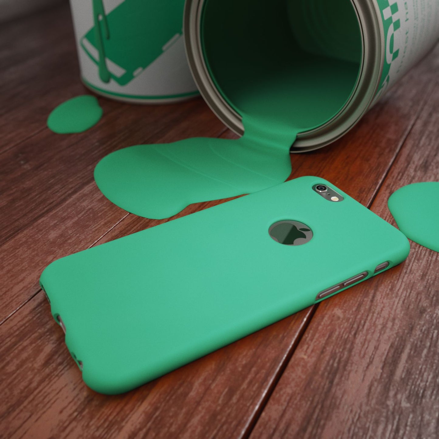 iPhone 6 6S Hülle Handyhülle von NALIA, Ultra Slim TPU Silikon Cover Neon Case