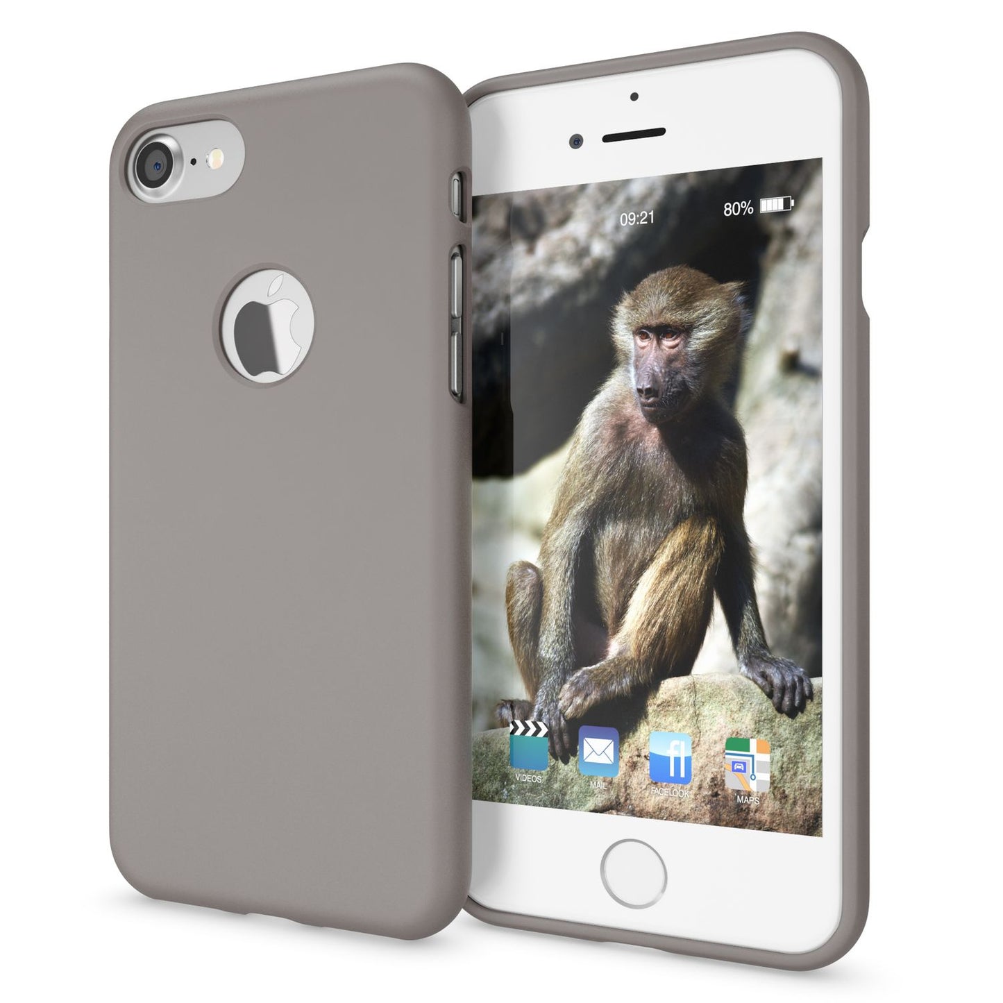 Apple iPhone 7 Handy Hülle von NALIA, Slim Silikon Neon Case Dünnes Phone Cover