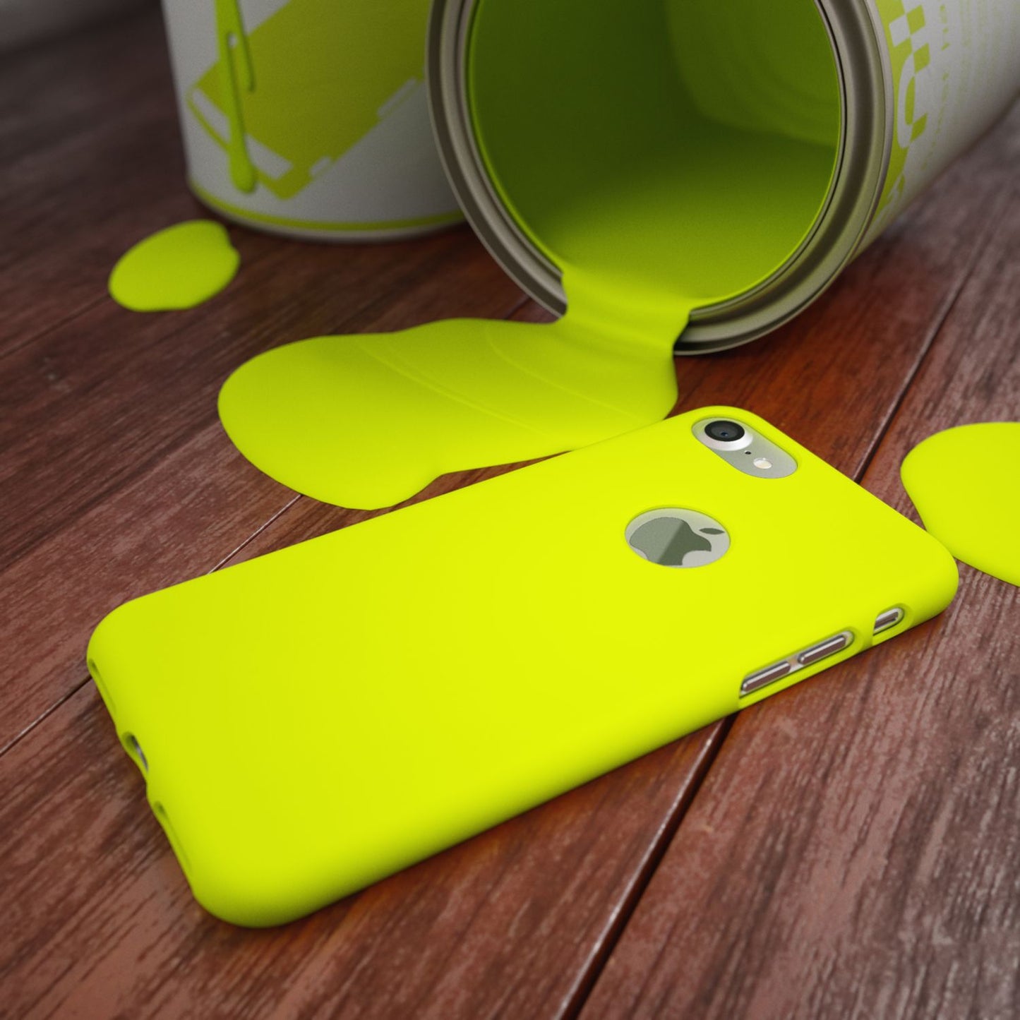 Apple iPhone 7 Handy Hülle von NALIA, Slim Silikon Neon Case Dünnes Phone Cover
