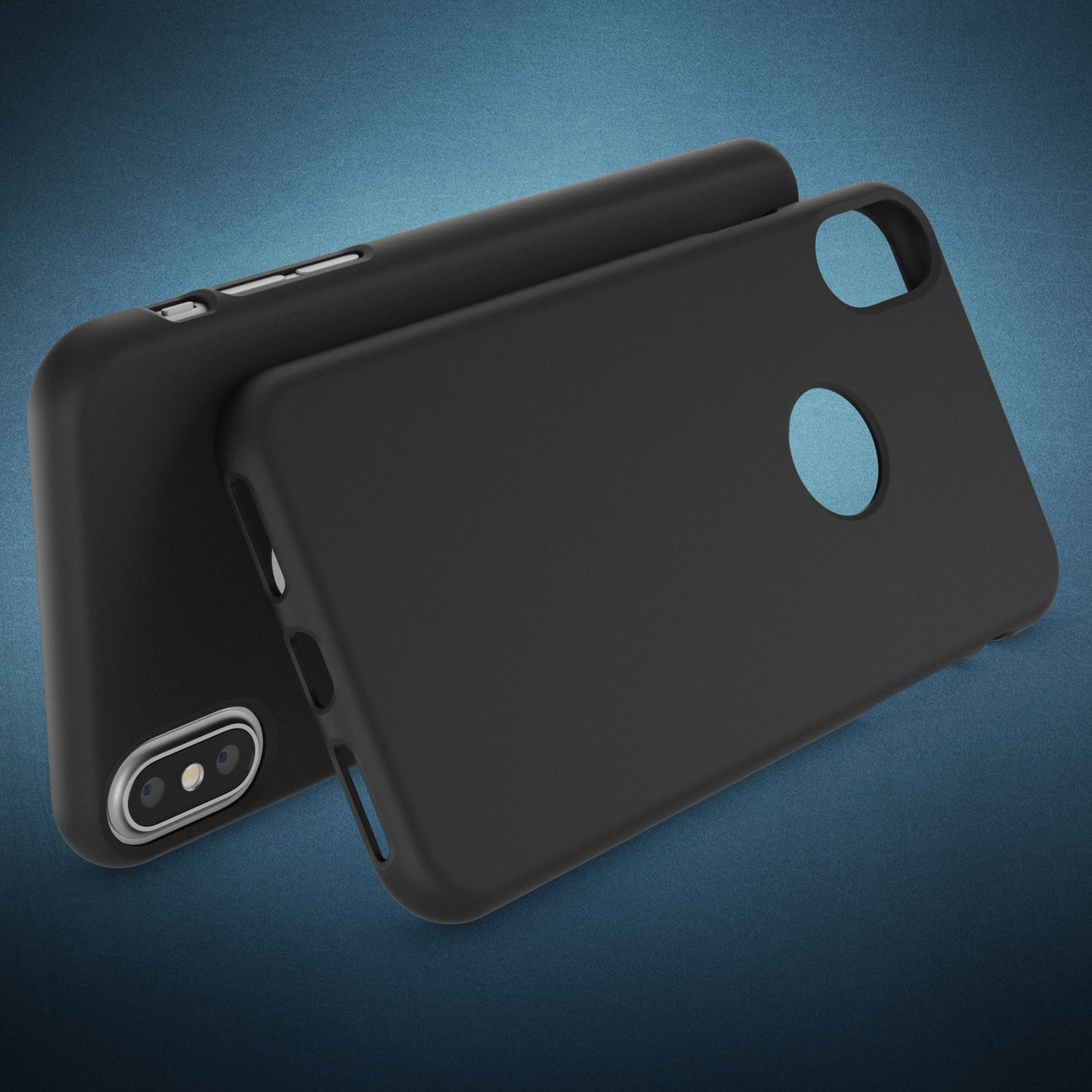 NALIA Neon Hülle für Apple iPhone X XS, Slim Silikon Schutz Cover Bumper Case