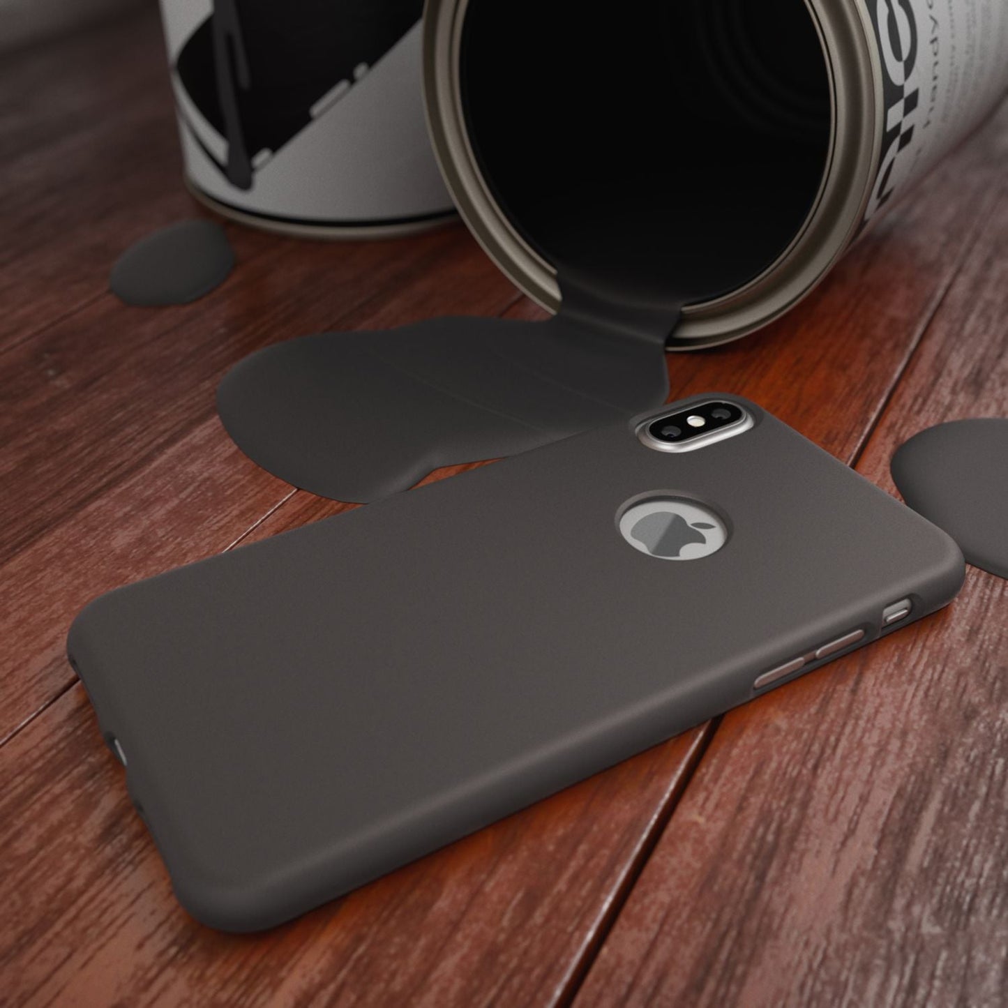 NALIA Neon Hülle für Apple iPhone X XS, Slim Silikon Schutz Cover Bumper Case