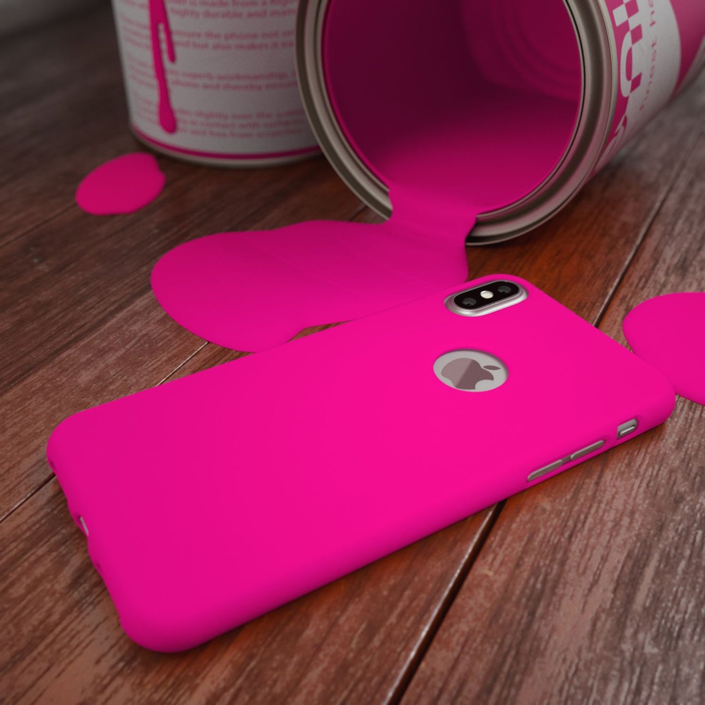 NALIA Phone Case for Apple iPhone XS Max, Ultra-Slim TPU Case Silicone Neon Case