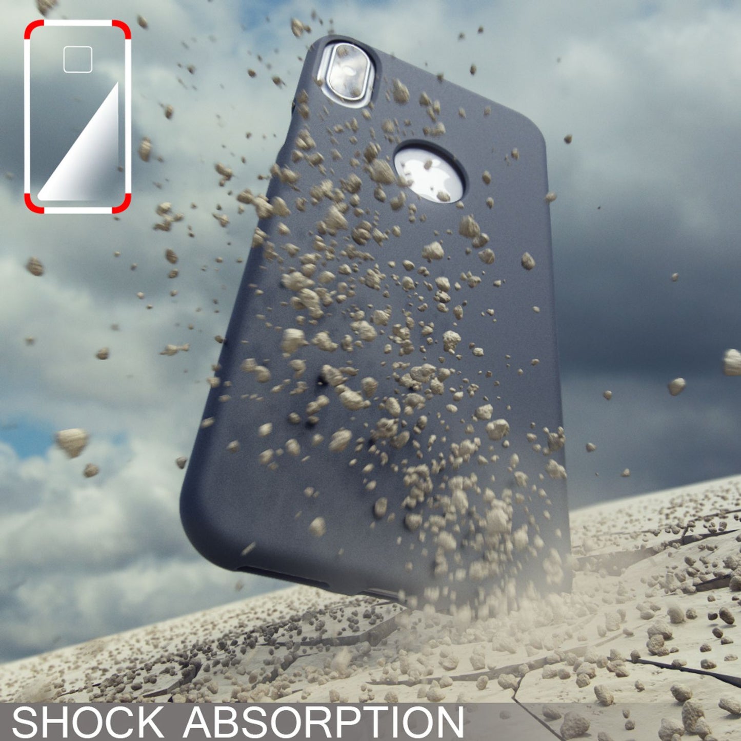 NALIA Neon Hülle für Apple iPhone X XS, Slim Silikon Schutz Cover Bumper Case