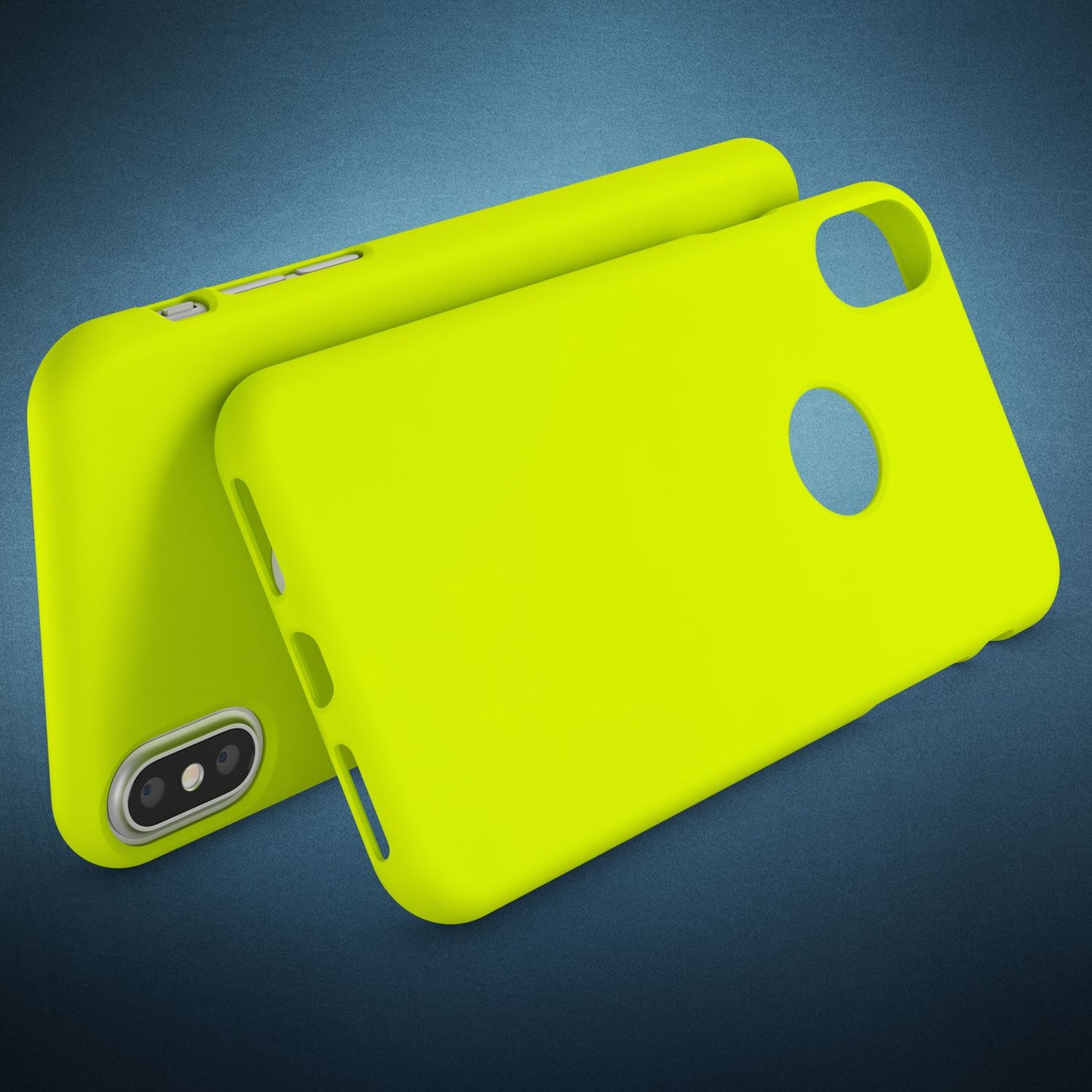 NALIA Neon Hülle für Apple iPhone X XS, Slim Silikon Schutz Cover Bumper Case