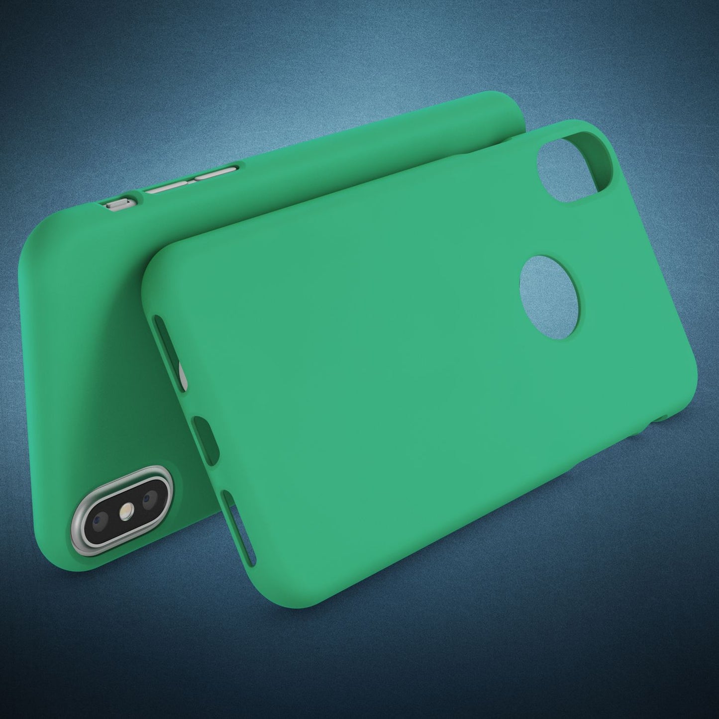 NALIA Neon Hülle für Apple iPhone X XS, Slim Silikon Schutz Cover Bumper Case