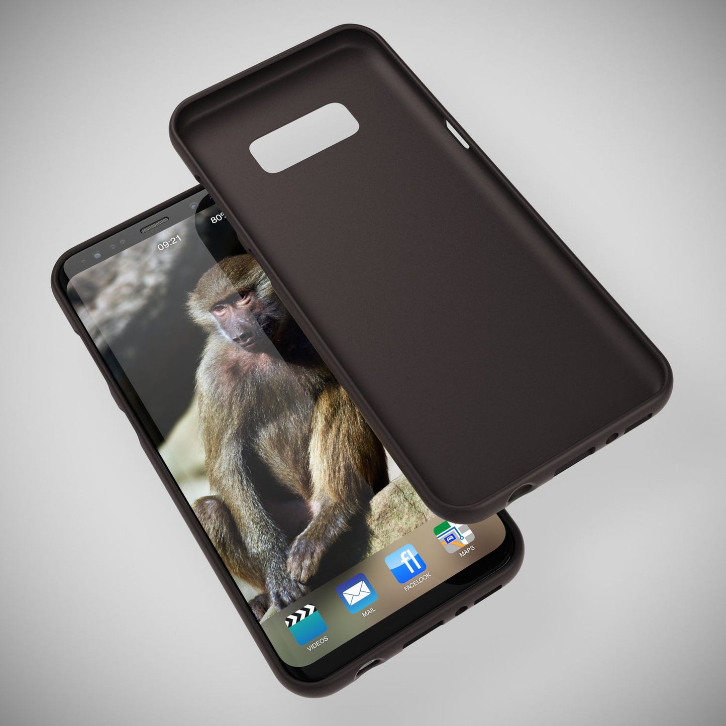 Samsung Galaxy S8 símahulstur frá NALIA, Ultra þunnt TPU sílikon Neon hulstur fyrir vernd