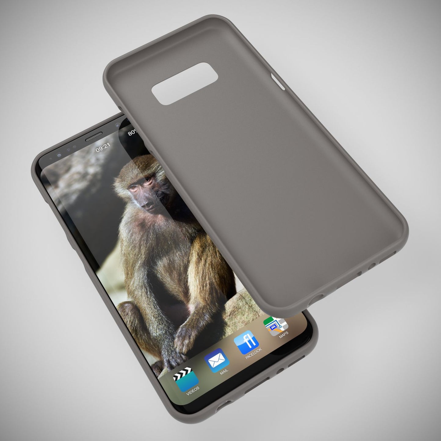 Samsung Galaxy S8 símahulstur frá NALIA, Ultra þunnt TPU sílikon Neon hulstur fyrir vernd